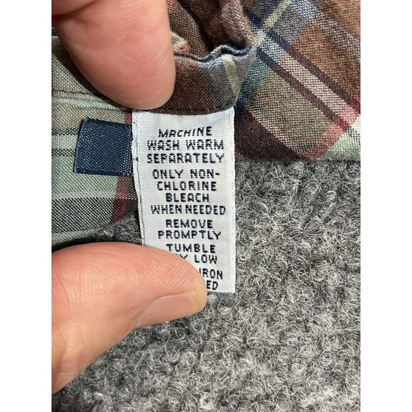 Ralph Lauren Men’s Shirt 3XLT Madras Plaid Classic Fit Button Down S/S Big Tall - Picture 16 of 16